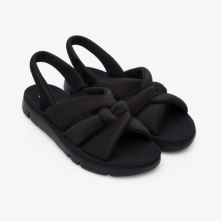 Camper Oruga Sandals Black - Womens Singapore FMJAHW-035